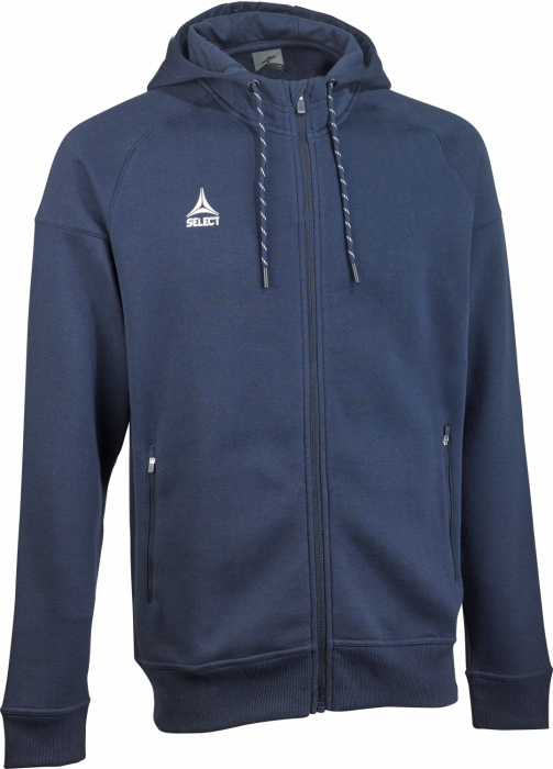 Select - Oxford V25 Hoodie W. Zip - Navy blue